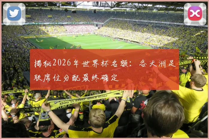 揭秘2026年世界杯名额:各大洲足联席位分配最终确定